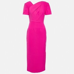 Roland Mouret Pink Cady Dress